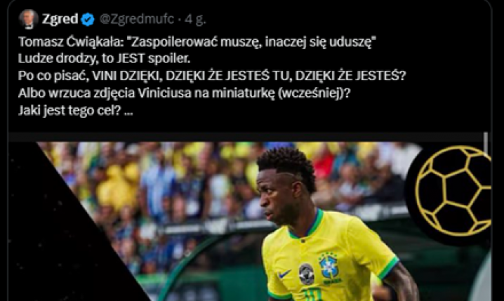 Tomasz Ćwiąkała ŚMIEJE SIĘ z ''dramy'' o spoilery i... ZMIENIA TYTUŁ SWOJEGO FILMU xD